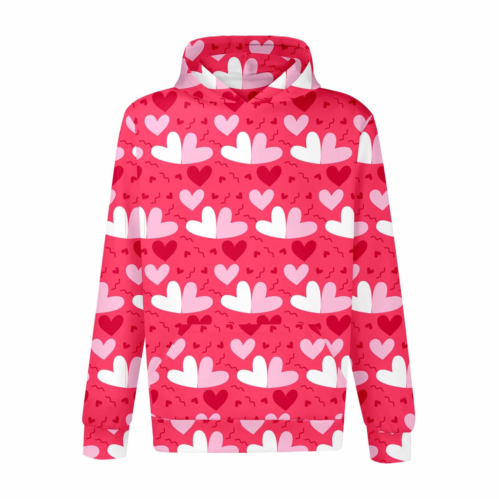 Chaquetones Hombre Invierno Sudadera con Capucha para Mujer, Estampado Divertido Y Moderno, De Manga Larga, Estilo Urbano Original (Rd1, S) Oversize Parka Ropa Deporte Sudaderas Hombres