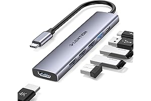 LENTION USB C Hub Multiport Adapter: The Ultimate Hub for MacBook Air Connectivity