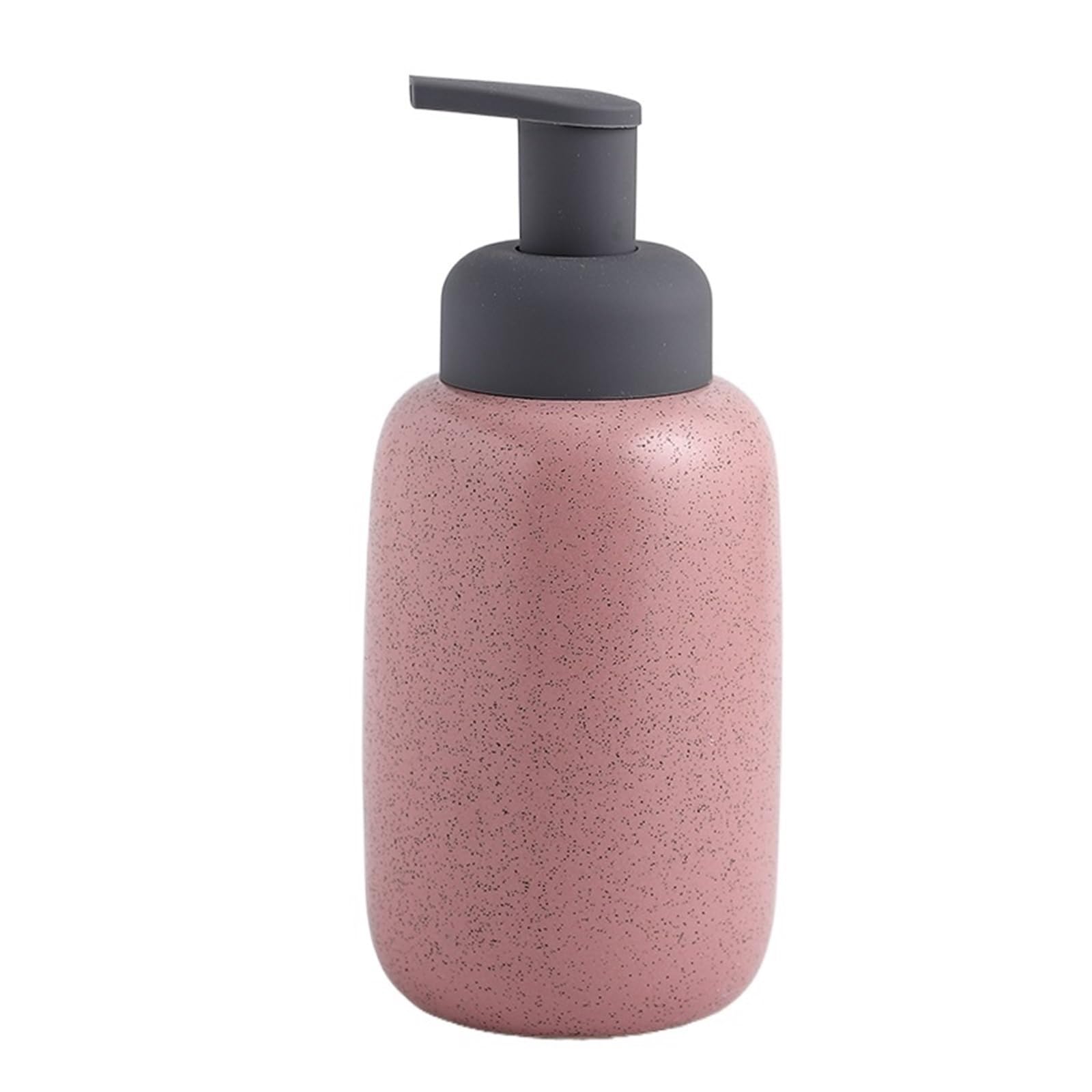 Ceramic Soap Dispenser Ceramic Foam Soap Dispenser Bottle Kitchen Hand Sanitizer Shampoo Body Wash Lotion(Pink-400ML)
