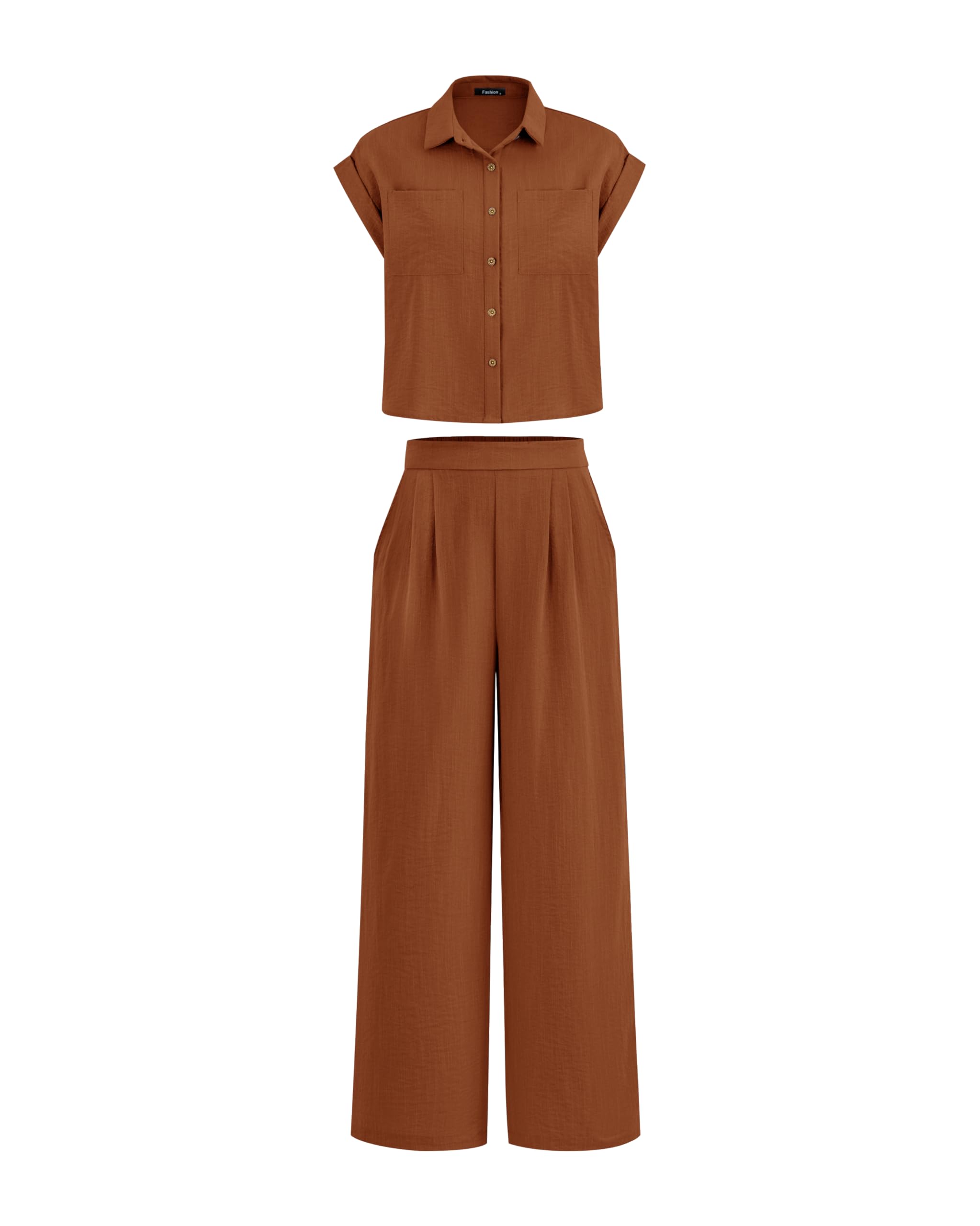 PRETTYGARDEN Womens 2 Piece Sets Summer Outfits Tracksuit