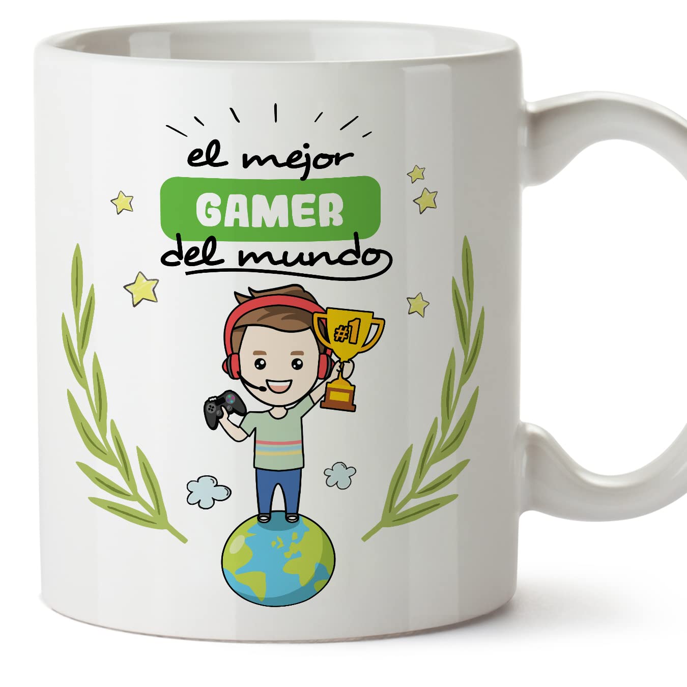 MUGFFINS Taza Fisioterapeuta Hombre (Mejor del Mundo) - Regalos Originales y Divertidos de Fisioterapia — view 148