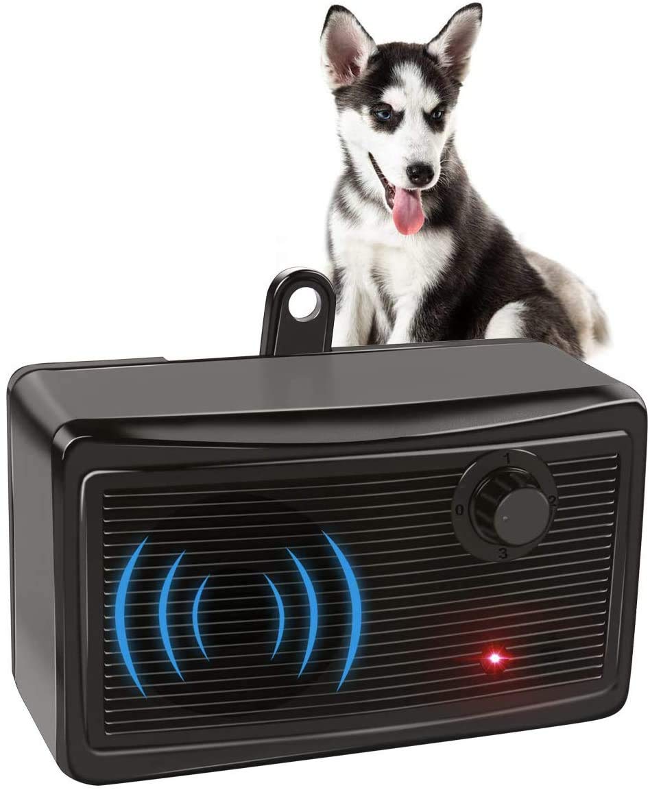 Buy 2022 Ultrasonic Dog Barking Deterrent Anti Barking Control Device