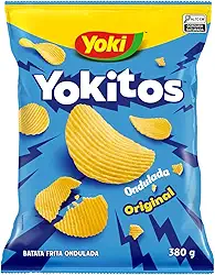 Batata Frita Ondulada com Sal Yoki Yokitos Pacote 380g