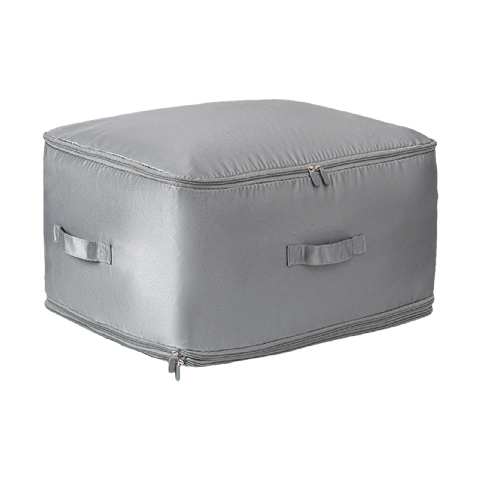 Dogmoon 4 Contenitori Pieghevoli 80L Con Coperchio - Scatole Portaoggetti In Tessuto Con Finestra Trasparente E Manici, Per Piumoni, Vestiti E Biancheria