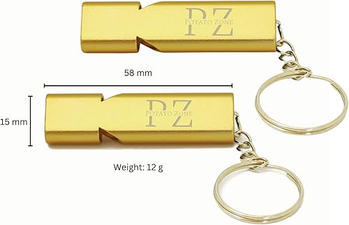 Miniatura 3 de Silbato de emergencia, llavero de supervivencia, silbato de emergencia, silbato de seguridad de 120 db para protección, camping, senderismo,