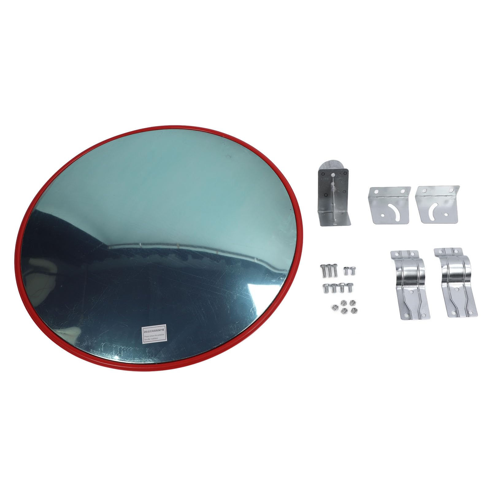 Espejo Convexo Redondo Gran Angular 30 Pulgadas para Seguridad en Estacionamientos Supermercados y Garajes (Tipo interior)