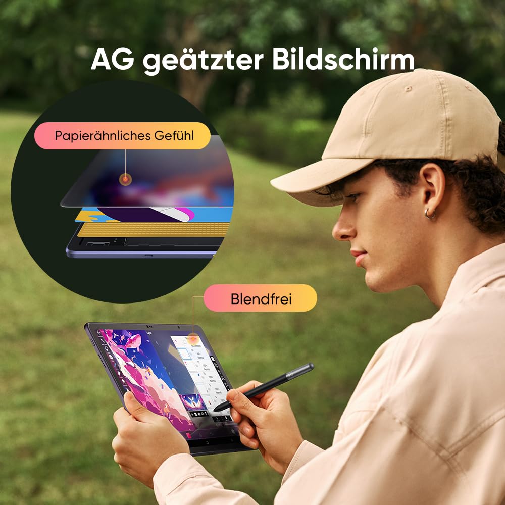 XPPen 12.2 Zoll Standalone Grafiktablett Display mit X3Pro 16384 Smart Stift, Android 8GB+256GB WiFi mit 8000mAh Akku, Magic Drawing Pad, 2K-Auflösung, Digitales Zeichentablett OS Android 14