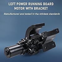 Vista 2 de Motor de estribo izquierdo con soporte Compatible con Ford F150 2015-2020 Reemplazo# FL3Z-16A507-A