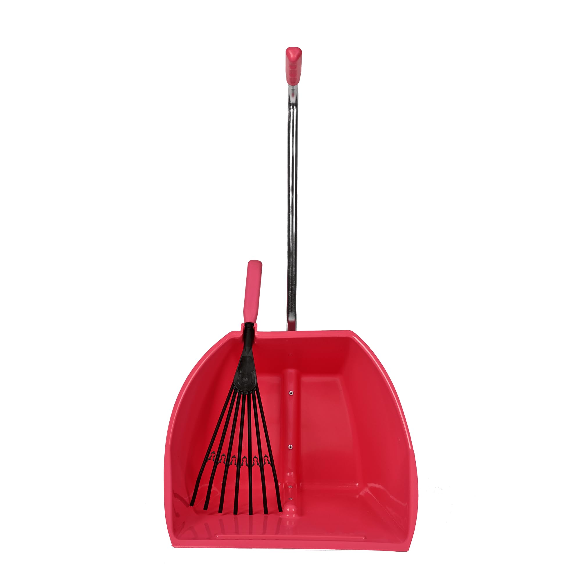 Red GorillaBig Tidee With Short Super RakeHeavy-Duty Yard & Stable Clean-Up Scoop And Rake Set from B&Q