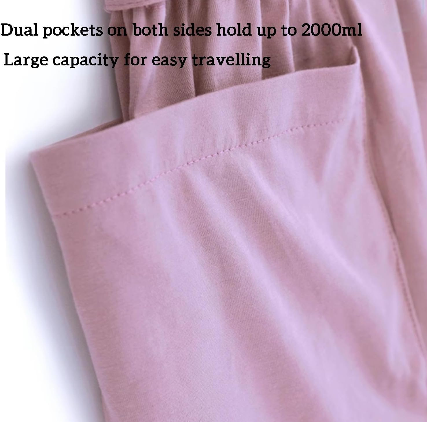 Pantaloni per Catetere, Pantaloncini per Sacca per Nefrostomia, Pantaloni per La Cura Dell'incontinenza, Pantaloni per Sacca per Urina, Pantaloni per La Cura Dell'incontinenza, Biancheri, E, XL