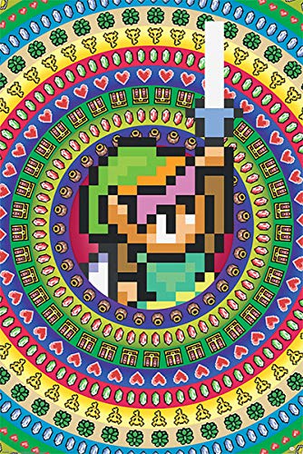 The Legend of Zelda Pyramid INT Póster Collectables, Cartón, Multicolor, 61 x 91 cm