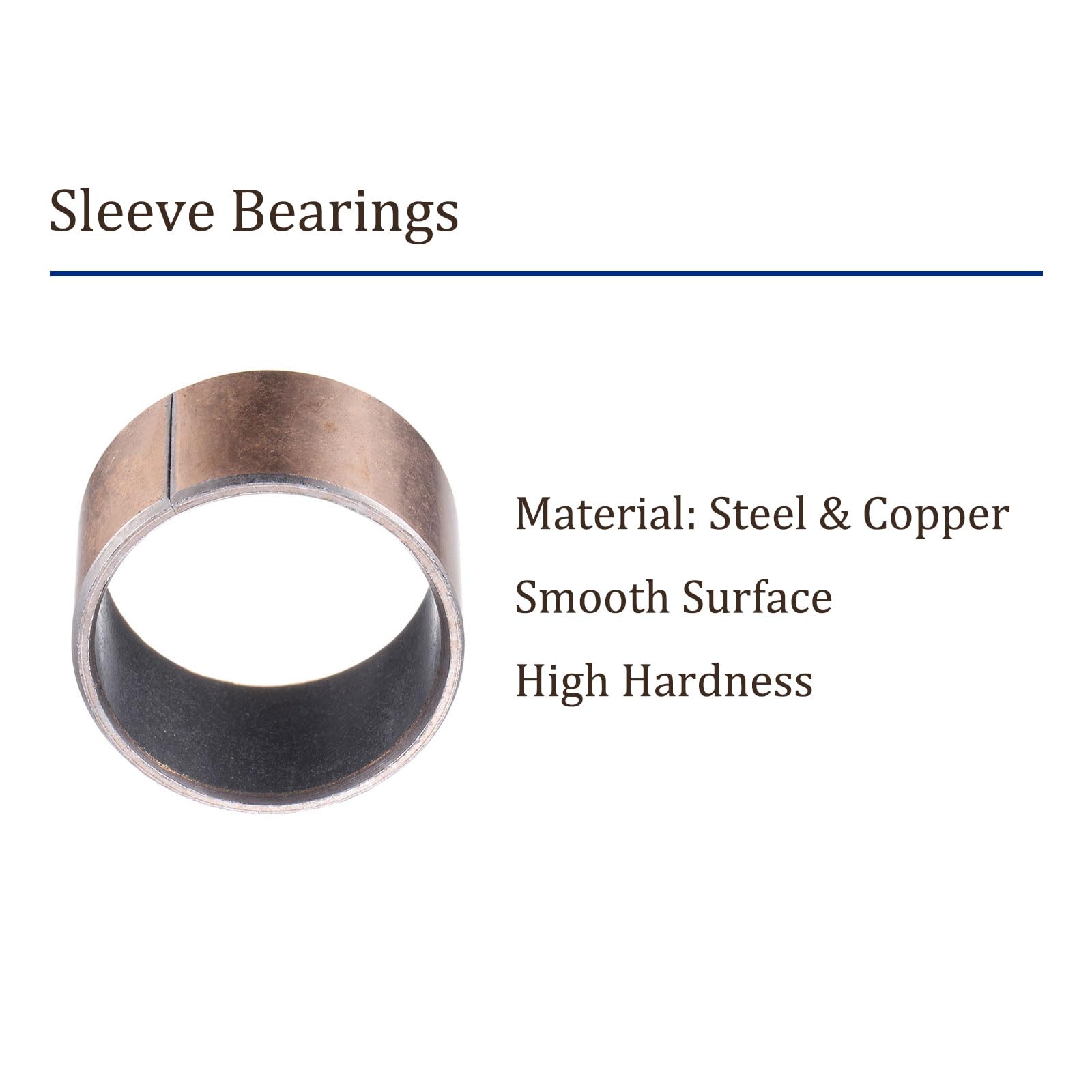 12 Cuscinetti A Manicotto 10x14x12mm - Boccole Autolubrificanti In Ferro Sinterizzato - Foto 6