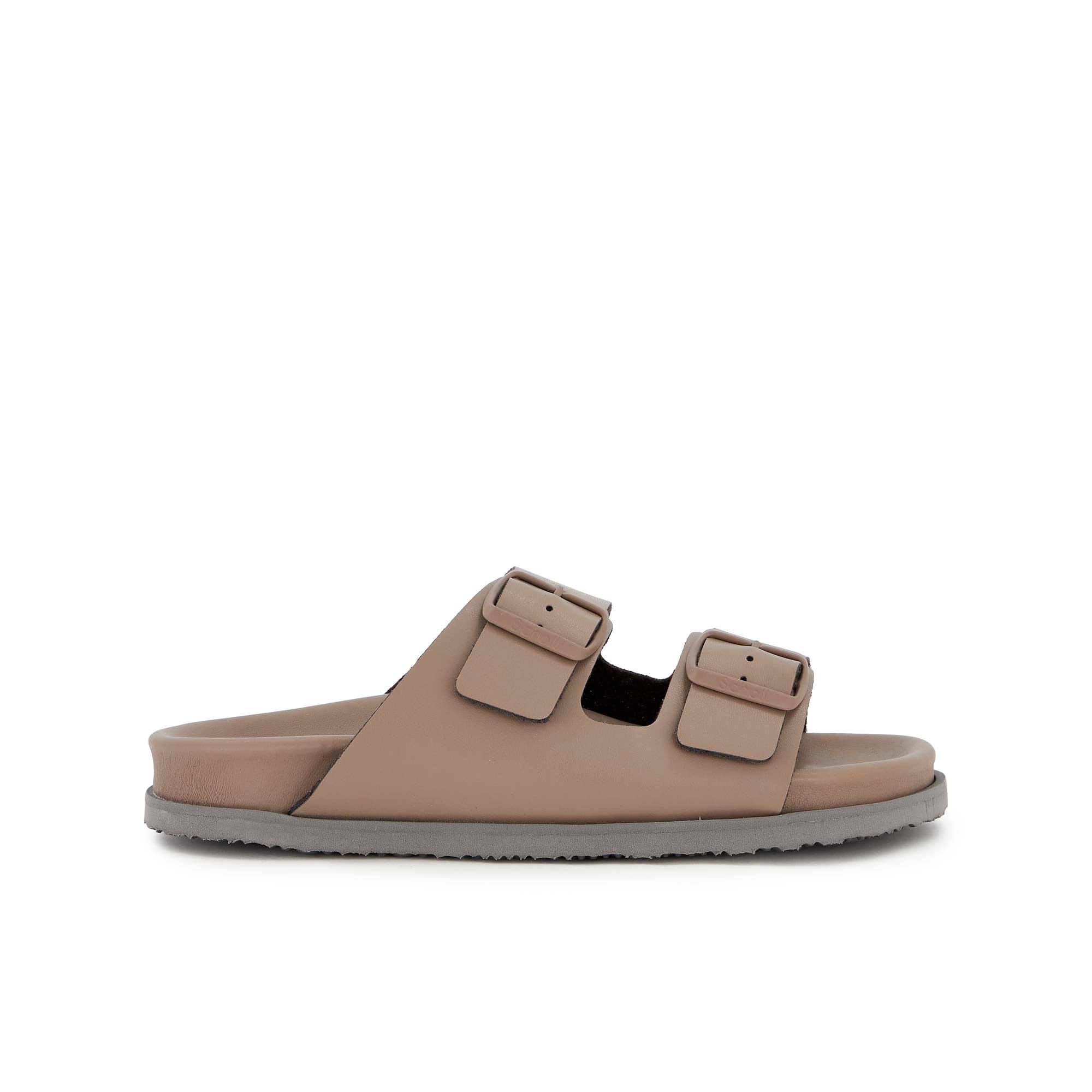 Scholl Women's Josephine Over Sandal, Khaki, 7 UK