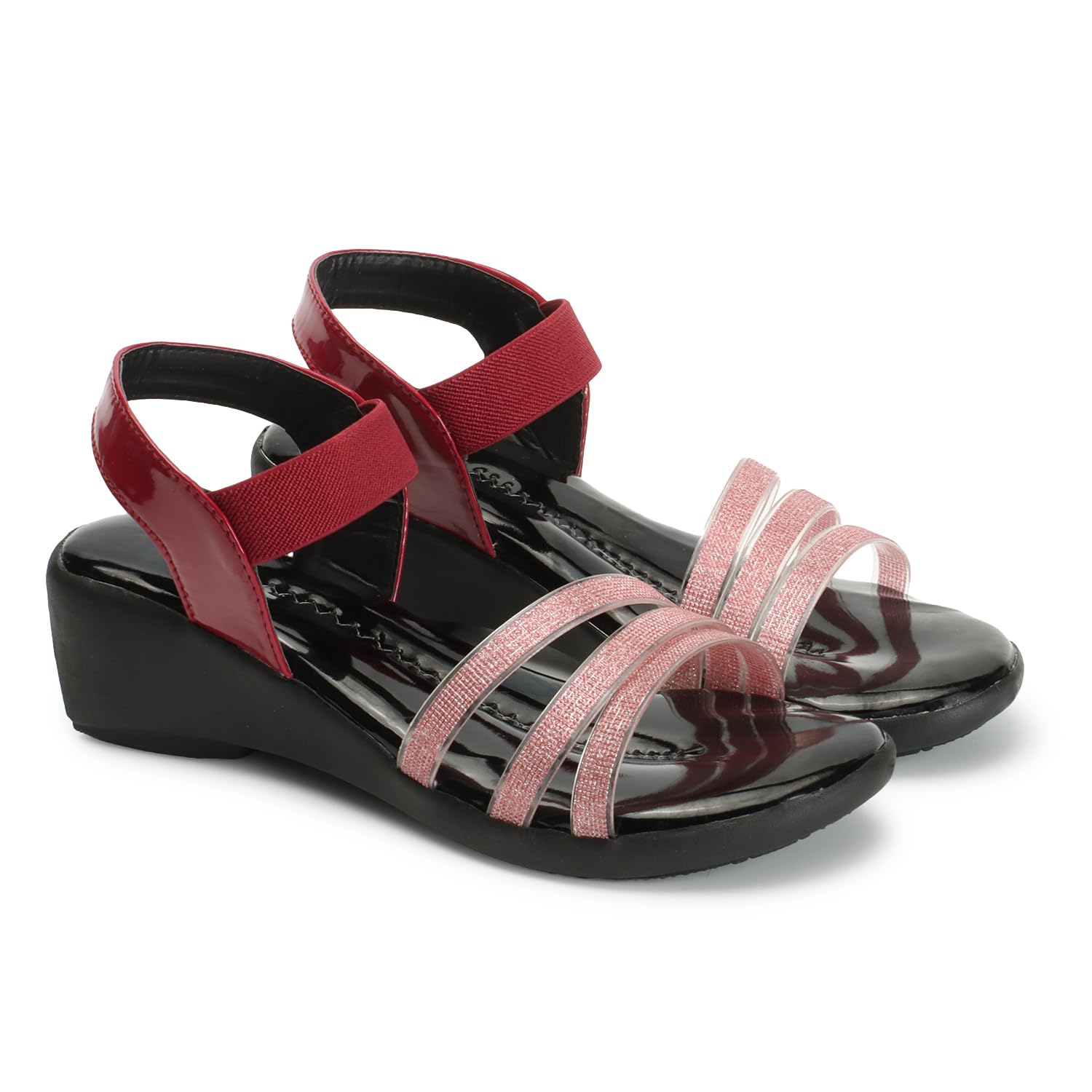Elibolz Girls First Trendy Choice wedge heel Sandal for Women-FL6