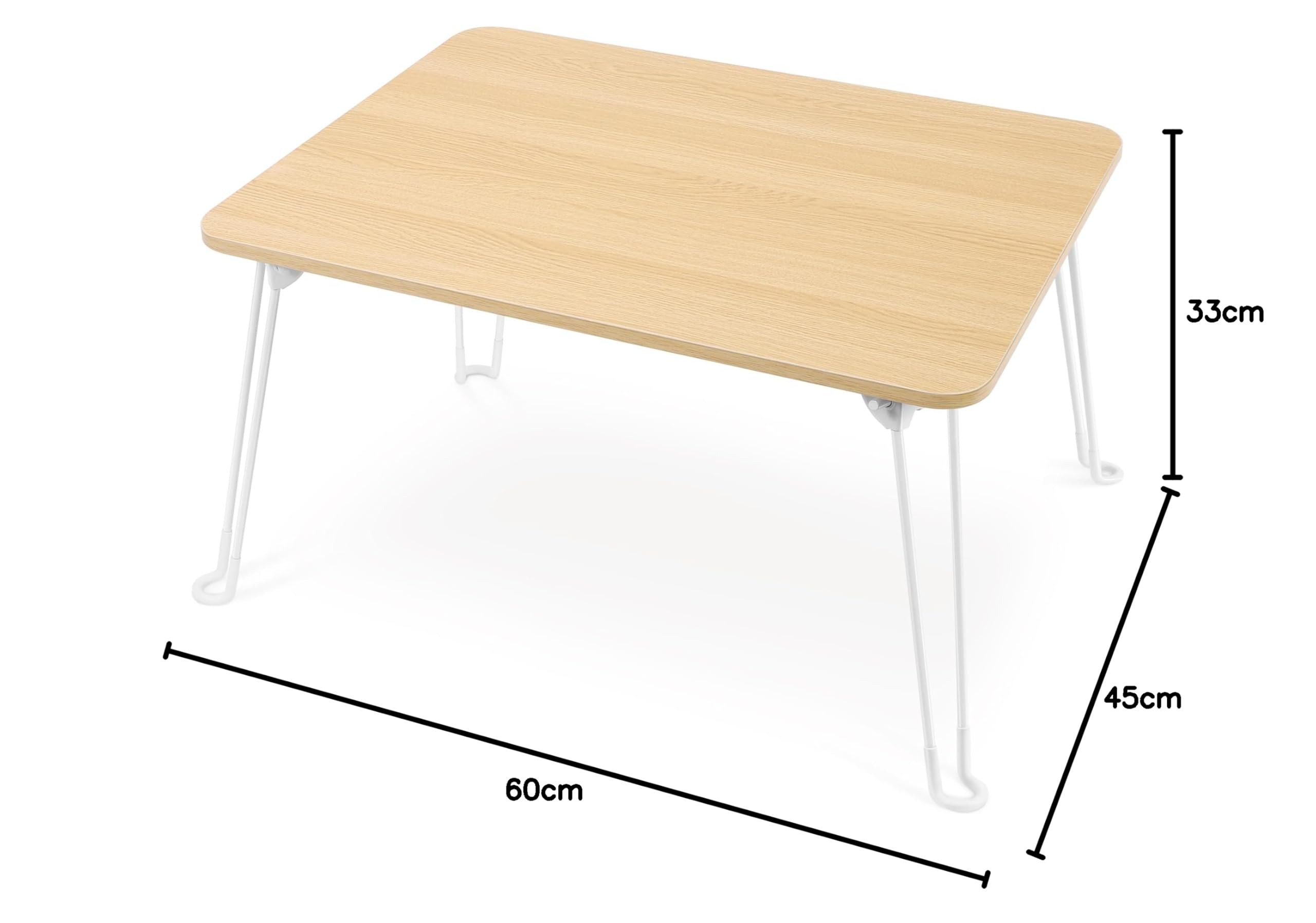 Amazon.co.jp: ローテーブル 折りたたみ 幅60cm 高さ33cm 組み立て不要