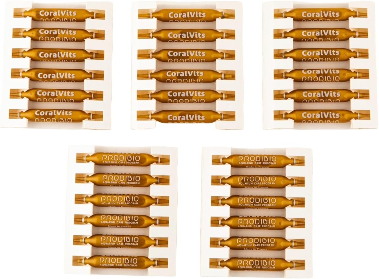 Prodibio Coral Vits, Multi-Vitamin Reef Supplement, Saltwater, 30/1 mL vials, 30 gal and up