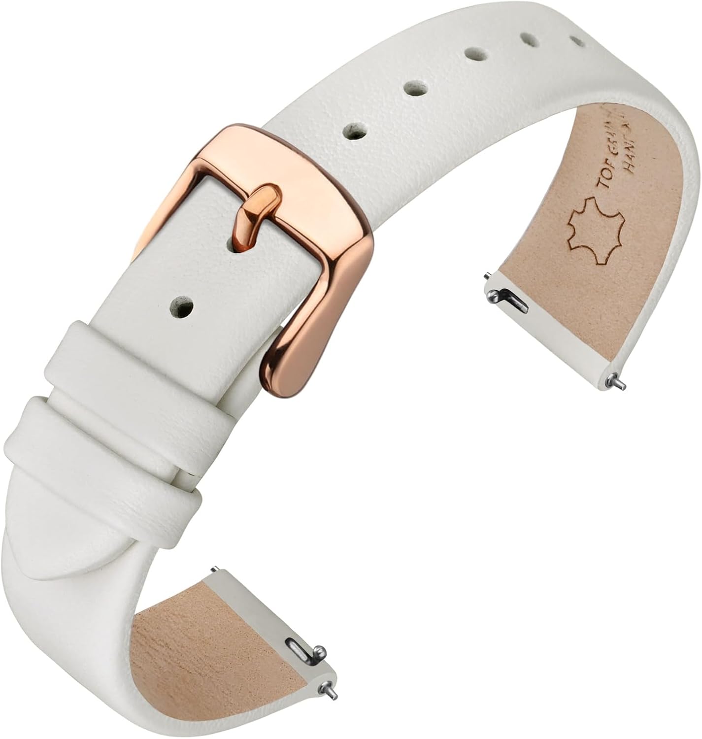 ANNEFIT Watch Bands for Men Women, Top Grain Leather Watch Strap with Quick Release, Band Width 12mm 13mm 14mm 16mm 18mm 20mm 22mm