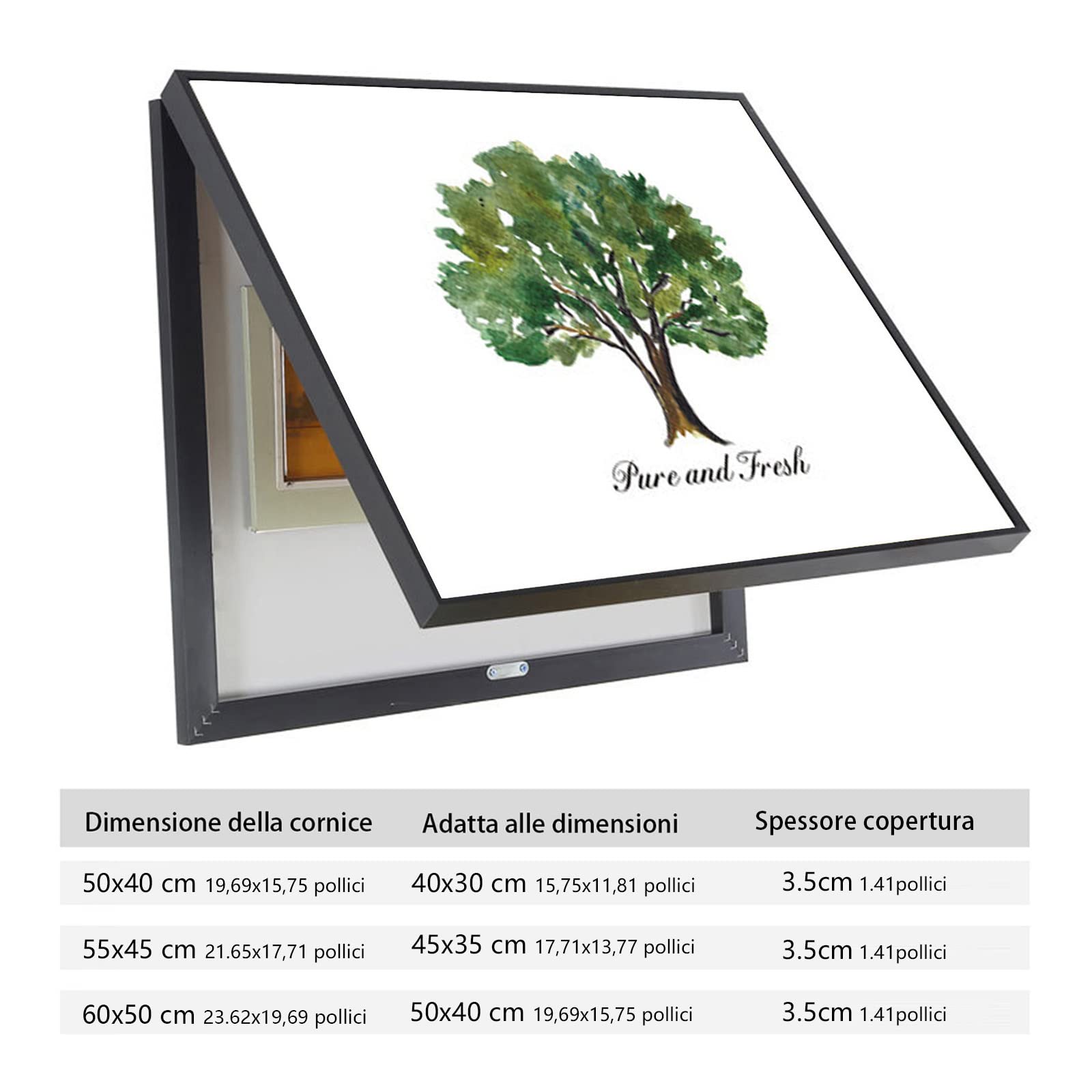 Pintura decorativa de caja de distribución, Cubierta del panel eléctrico Marco de la cubierta Cubierta decorativa con tapa Caja Caja de distribución del mostrador Ocultar pinturas Decoración Cubierta