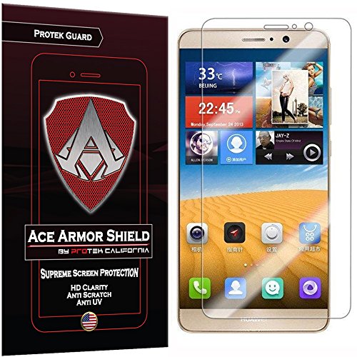Ace Armor Shield Protek Guard Screen Protector for The Huawei Mate 9 Porsche Design with Free Lifetime Replacement Warranty