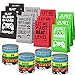 Game On Party Supplies Favors 24 Pieces Video Game Goodie Bags and 24 Pieces Video Game Bracelets Wristbands For Kids Birthday Video Game Party Supplies Favors
