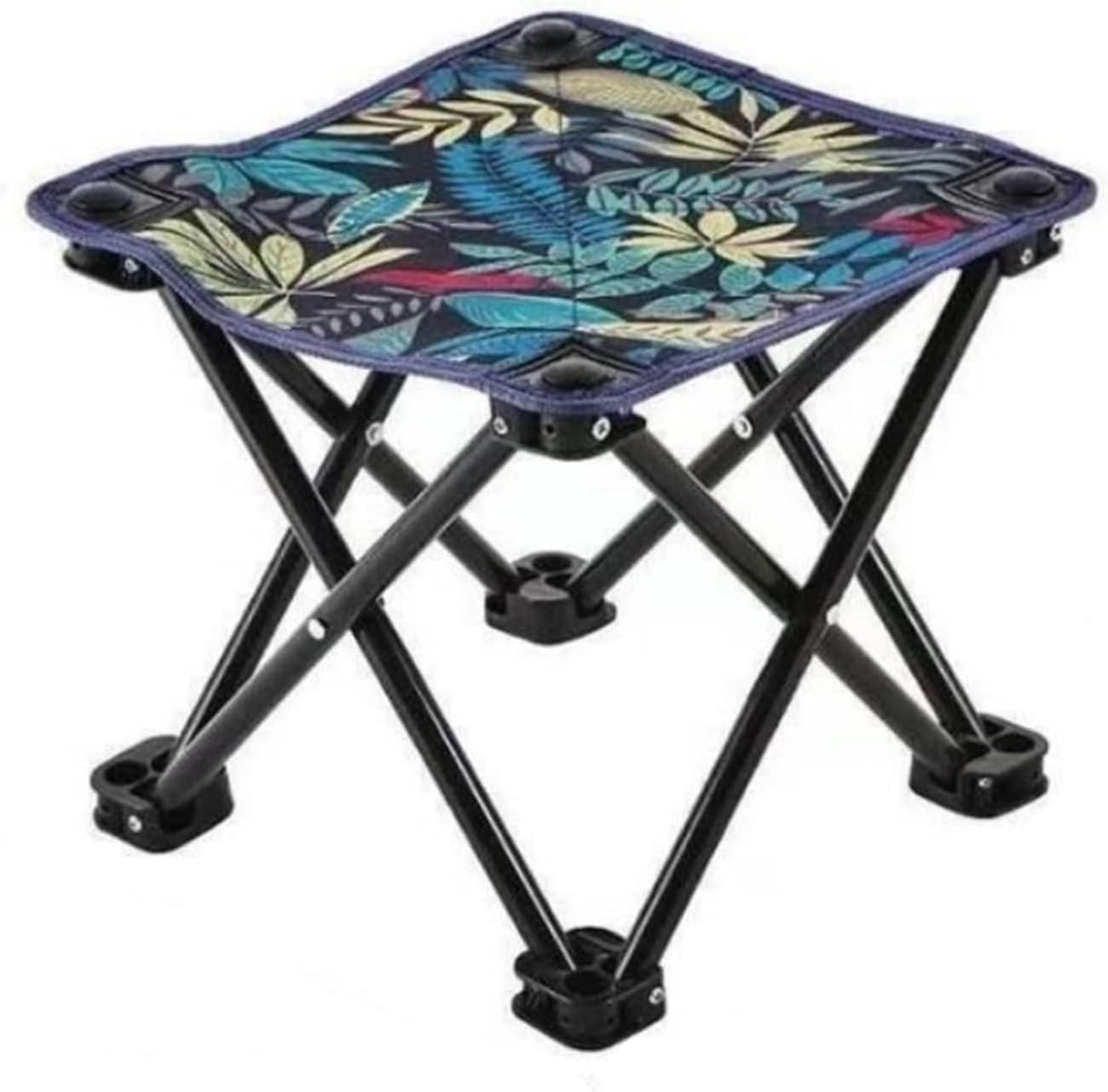 VPGS Camping Stool Small Lightweight Sturdy Portable Stool Comfortable Foldable Chair for Camping Fishing Hiking Gardening Walking Picnic Travel BBQ Backpacking-image-6