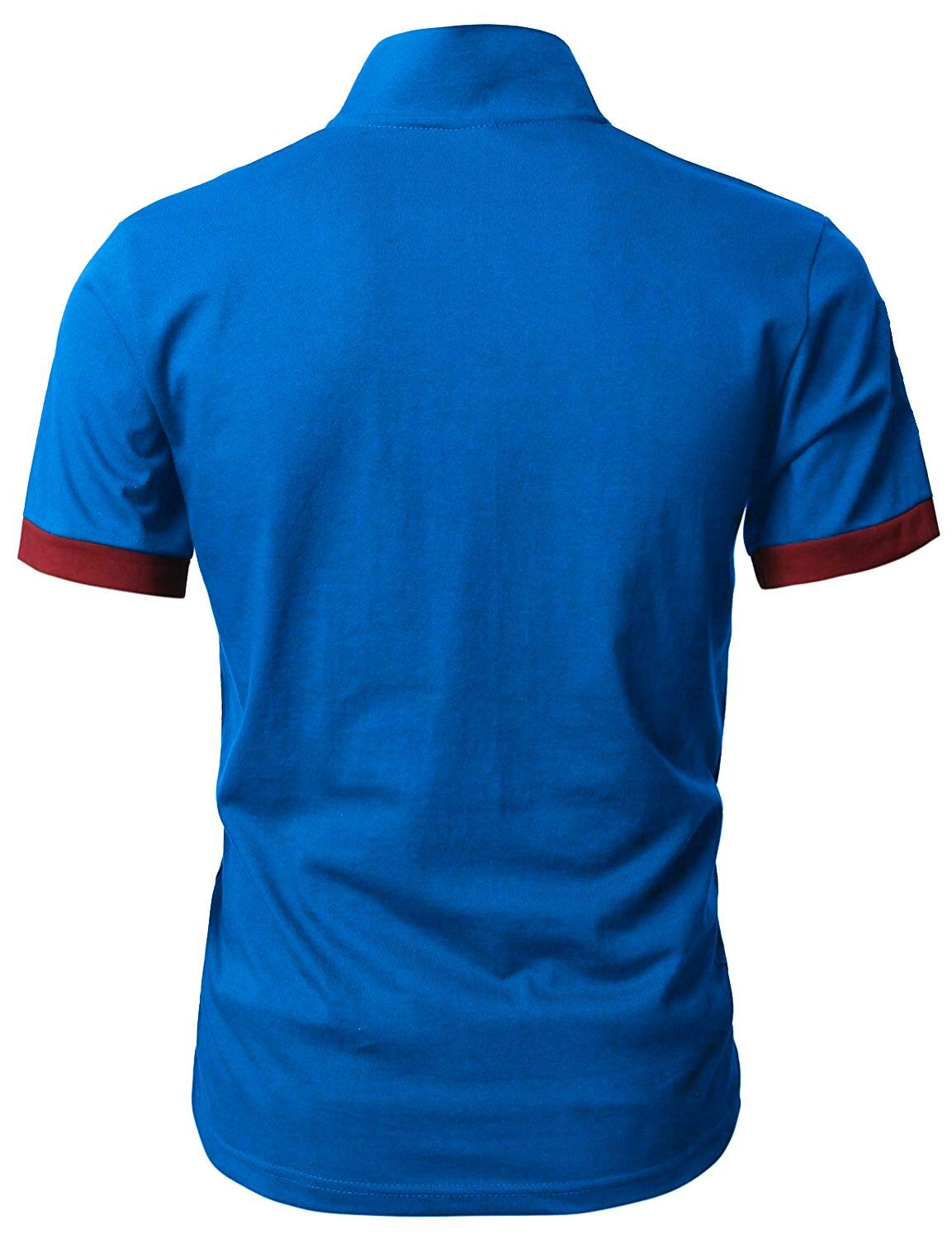 GNRSPTY Polo da Uomo Manica Corta Ricami Fulvi Casual Chic Poloshirt Camicia T-Shirt Estate