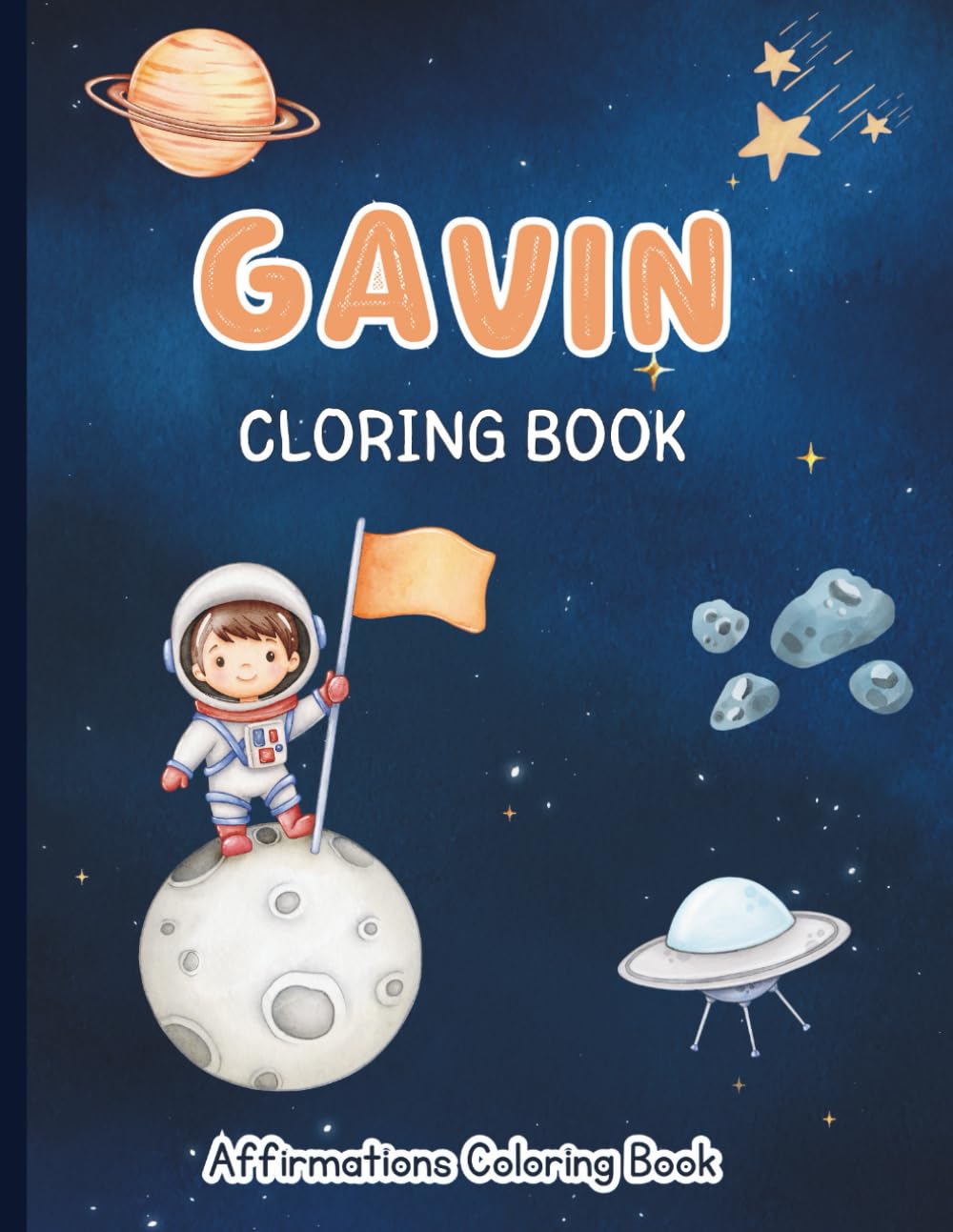 Gavin Coloring Book: Affirmations Coloring Book, A Creative Journey of Positive Empowerments