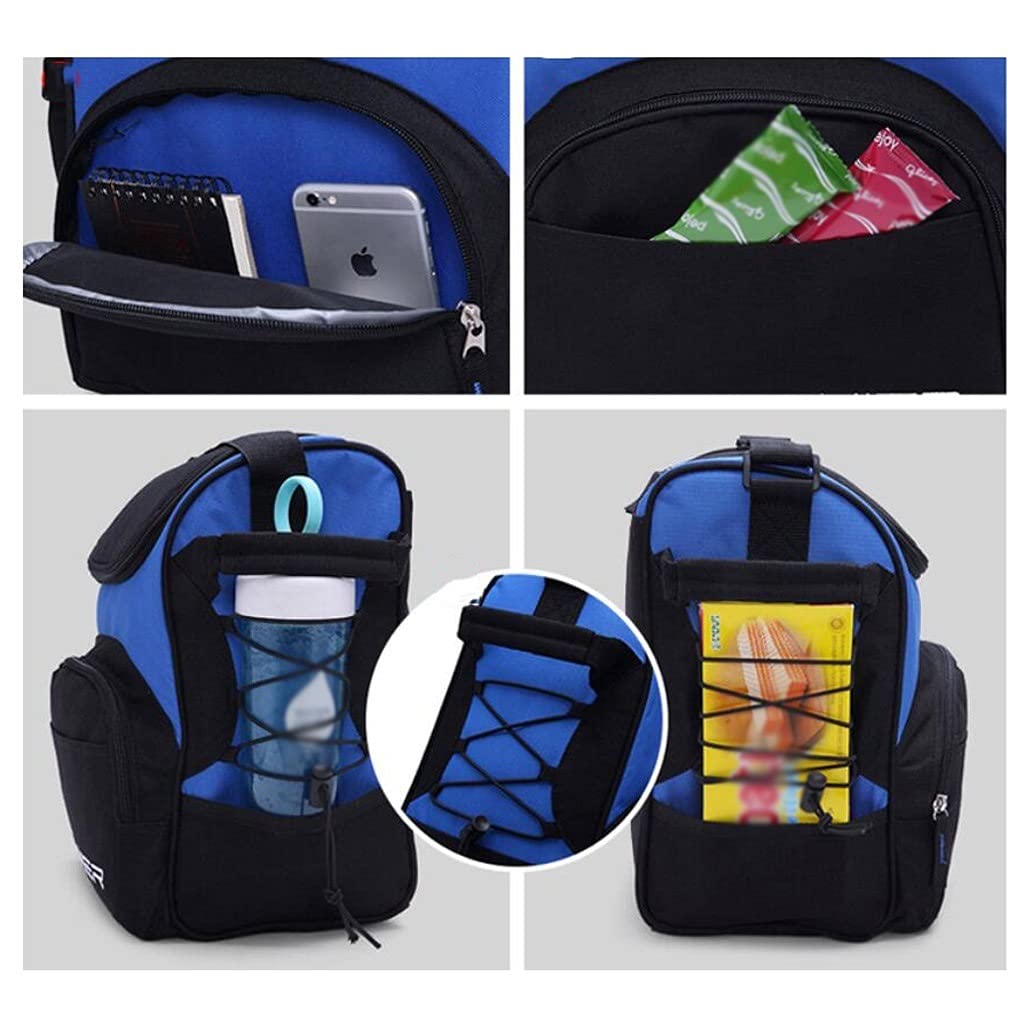 Borsa da Picnic Borsa da Picnic One Spalla Messenger Outdoor Picnic Zaino Grande capacità Pranzo Isolante Pacchetto Pocket Multifunzionale Design Tascabile Cestino da Picnic per (Color : A)