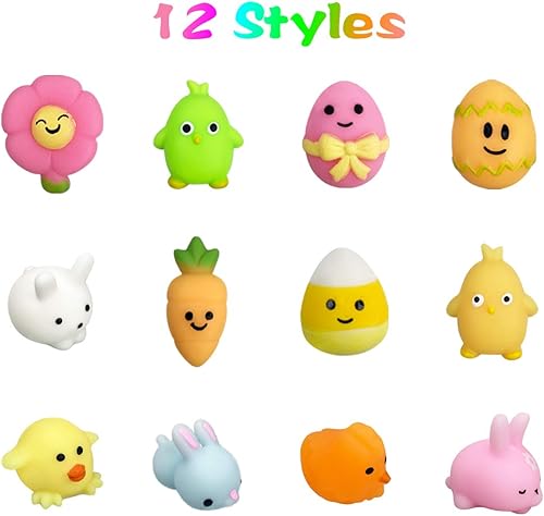 Vista 13 de 24 juguetes esponjosos Mochi para el día de San Valentín, para niños, escuela, clase, aula, tarjetas de San Valentín, regalos, premios, recuerdos