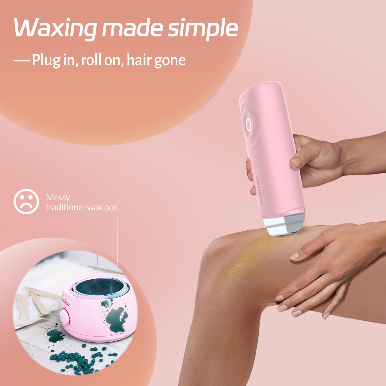 Waxfans Waxing Kit,AtHome Waxing Kit For Women And Men
