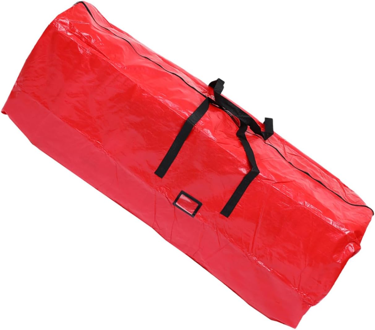 ULTECHNOVO Christmas Tree Storage Bag Zippered Waterproof Pouch 165x38x76cm Red Dustproof Organizer for Artificial Xmas Tree Seasonal Home Storage