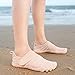 Zonkacen Male Female Fashion Solid Breathable Mesh Water Shoes for Swimming Pool Diving Surfing Wading Sport Driving Jogging Apricot 7.5 Men/8.5 Women