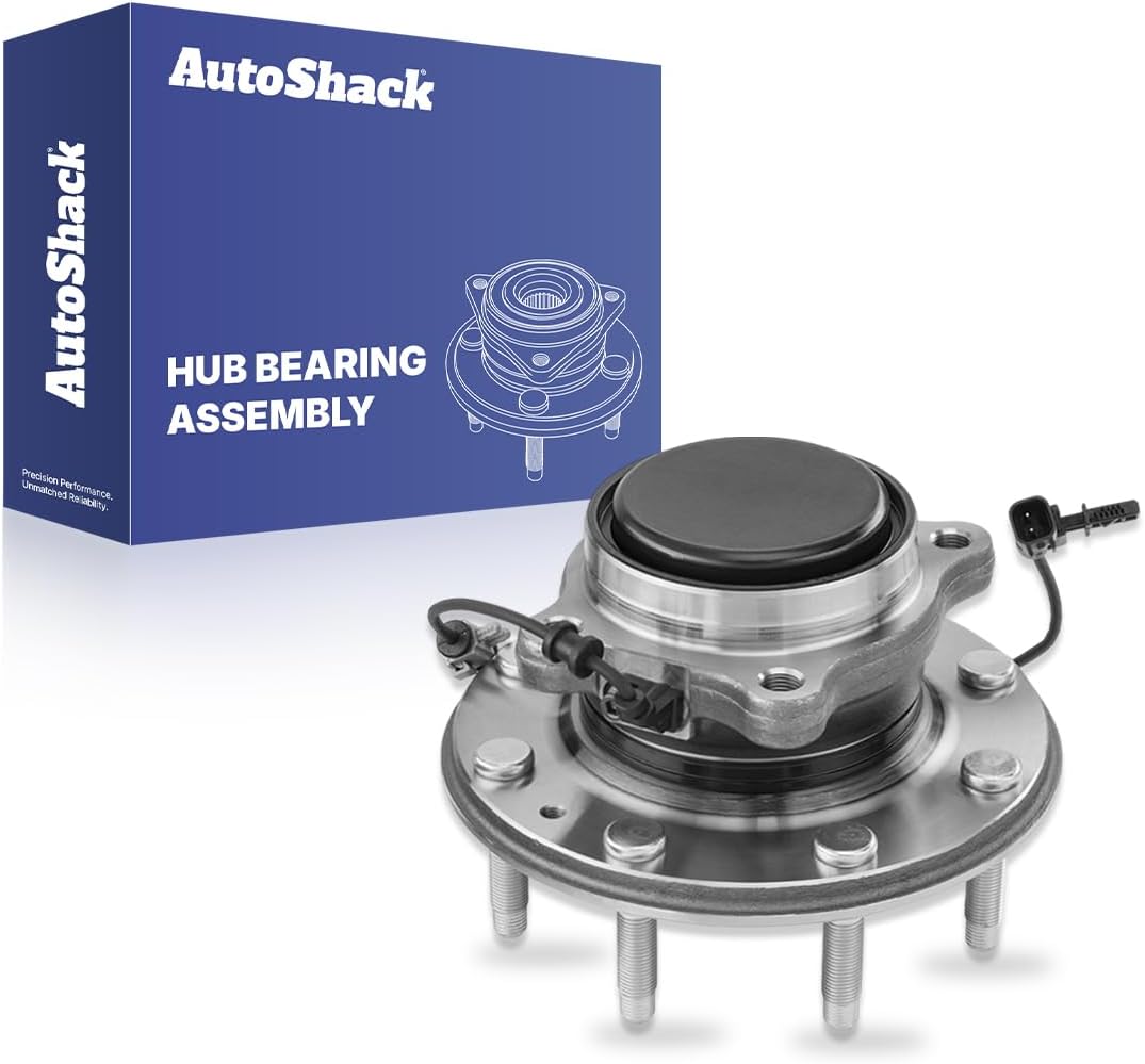 AutoShack Front Wheel Hub Bearing Assembly Left or Right with ABS Replacement for 2011-2019 Chevrolet Silverado 2500 HD 2011-2019 GMC Sierra 2500 HD 1-PC