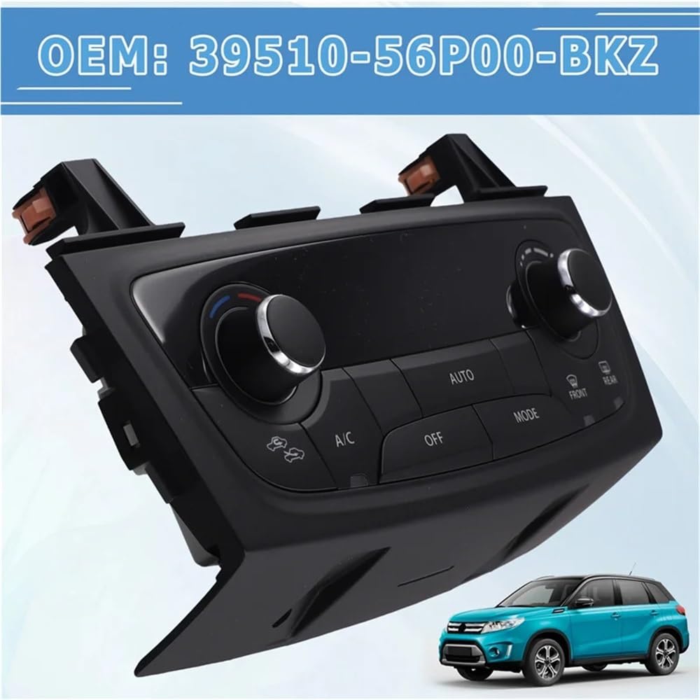 Interruttore del climatizzatore per Suzuki Vitara 2015-2020 Pannello di Controllo del climatizzatore Riscaldamento e Aria condizionata Interruttore dei comandi A/C.