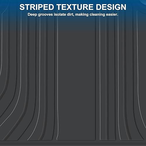 Miniatura 5 de San Auto Tapete de piso de coche para BMW Serie 34, ajuste personalizado F30 F31 F32 F33 F36 320i 328i 335i 2012-2013-2014-2015-2016-2017-2018 Juego