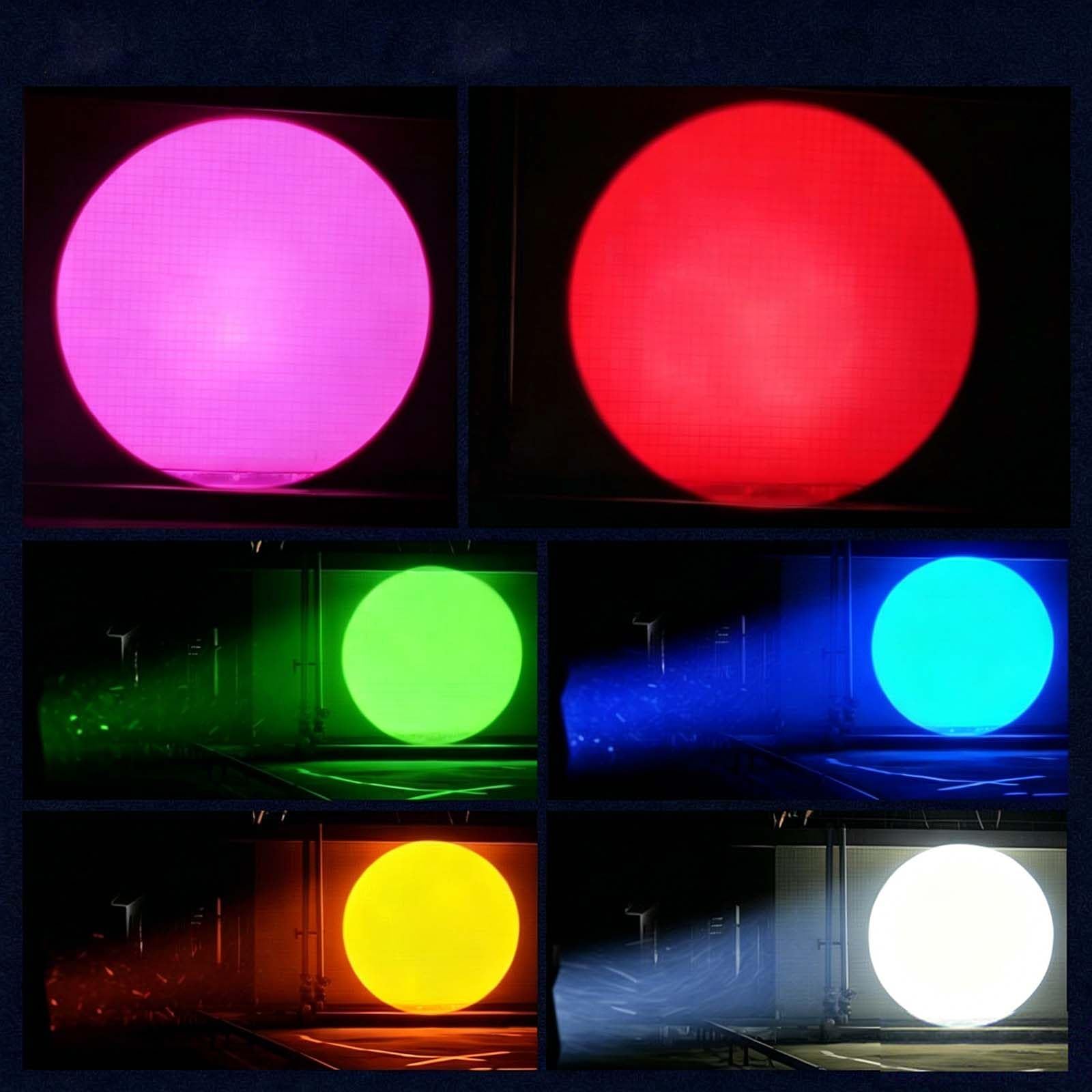 Faro A LED da Palcoscenico da 880W con Treppiede, Faretto A Profilo con Zoom Manuale per Teatro, Concerti E Spettacoli dal Vivo, LED COB con Proiezione di GOBO, Temperatura Colore E Luminosità