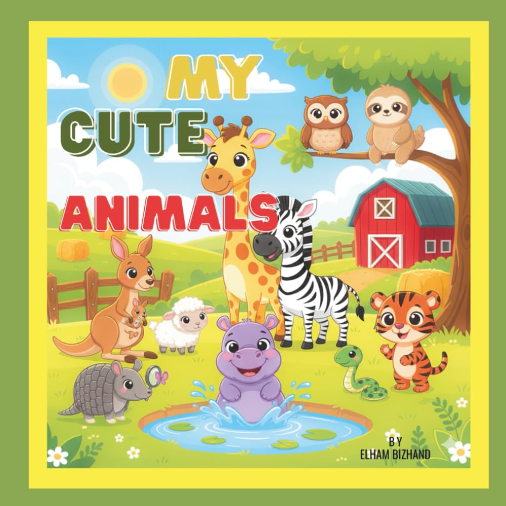 My Cute Animals (My Magic Color Book)