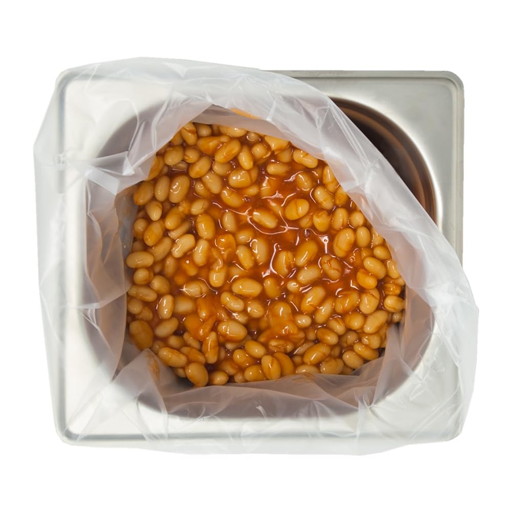 Deli Supplies 100 x 1/6 Gastronorm Bain Marie Pot Liners Easyliners Disposable Food Safe Polythene Heat Resistant 30 Micron Tray Liners - Image 3