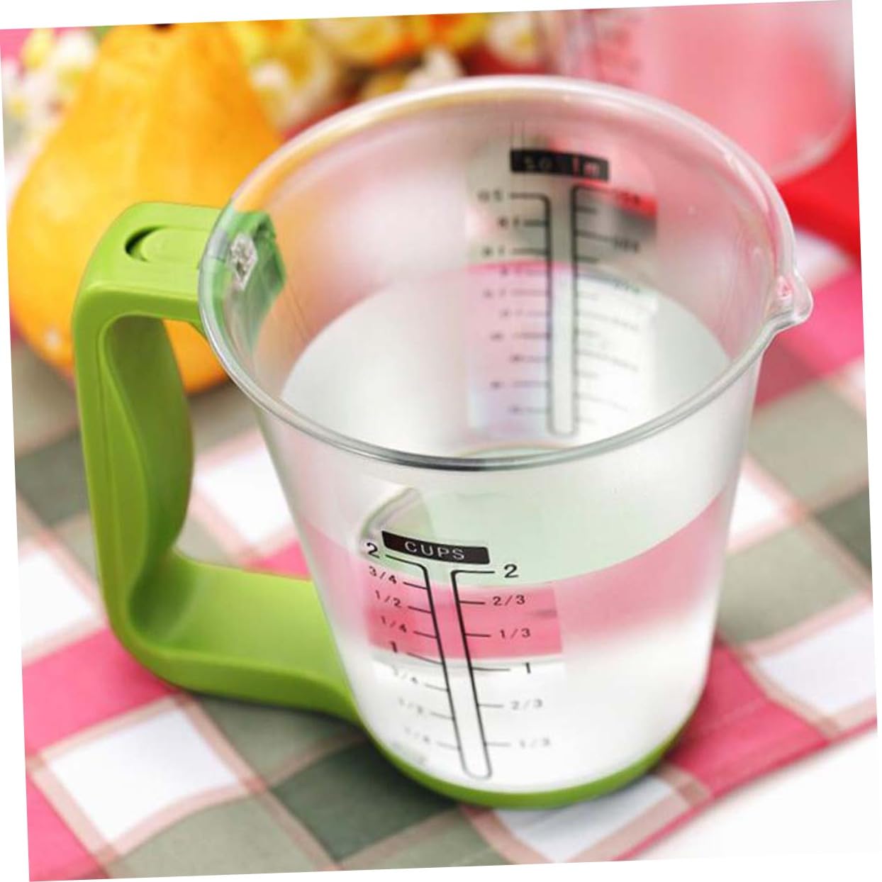 Tasse à Mesurer Numérique la Cuisine 1000 g/1 G, Écran LCD, Pc ABS Vert