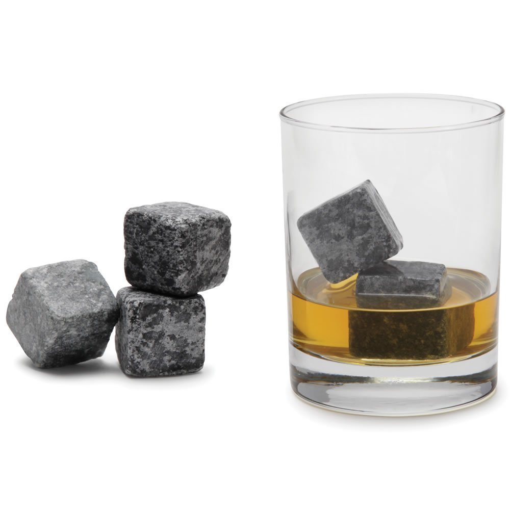Pietre Di Whisky Che Bevono E Ghiacciano Rocce Cubetti Di Ghiaccio Vino Scotch Birra Whisky Cold Soapstone Con Custodia Per Il Trasporto Accessori Da Bar - Foto 12