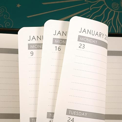 Miniatura 6 de Agenda 2023-2024 – Agenda semanal y mensual 2023-2024, calendario 2023-2024 de julio de 2023 a junio de 2024, 5.75 x 8.4 pulgadas, agenda 2023-2024