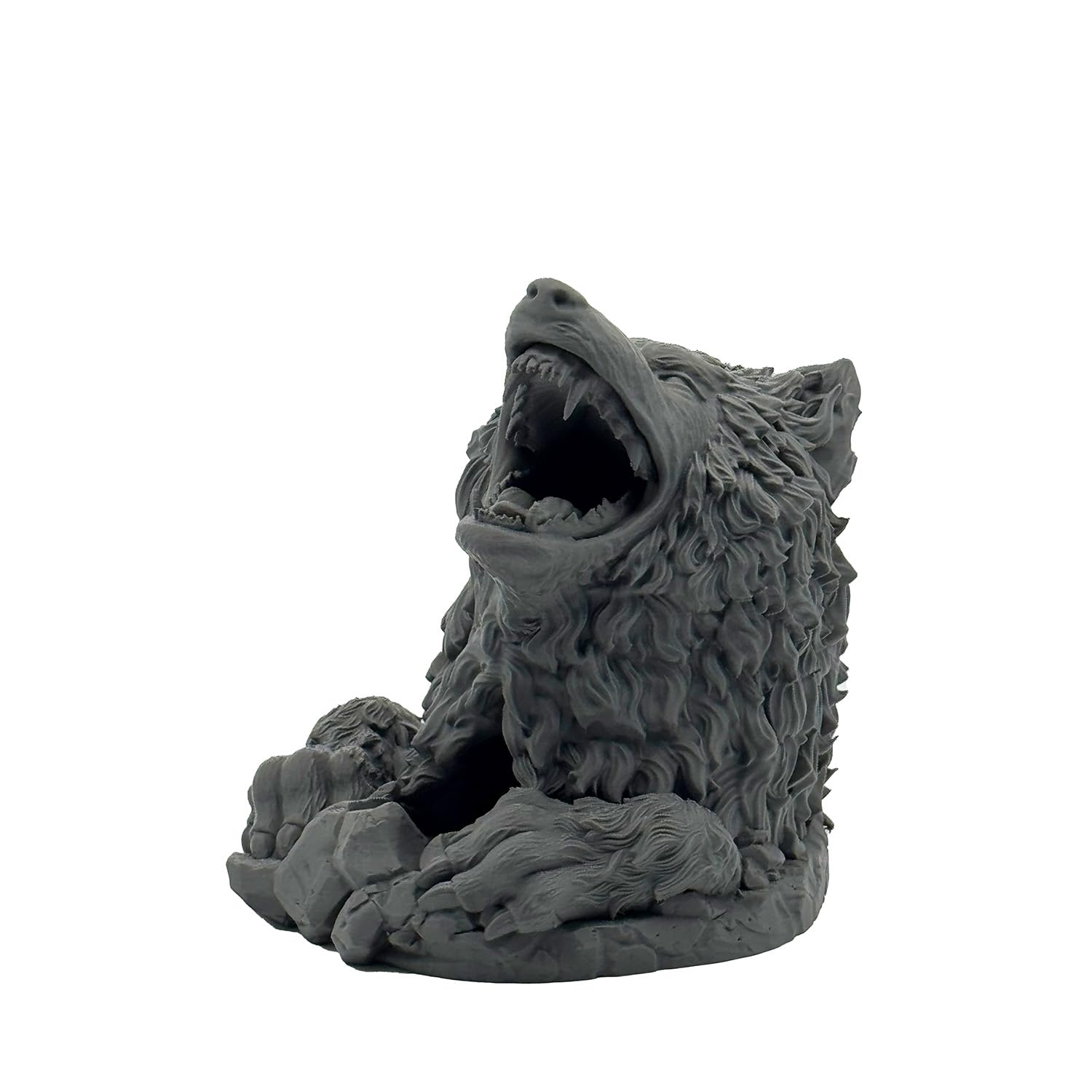 Wolf Dadi Torre | DND Dice Tower Tabletop RPG P&P DSA Fantasy Dungeons Dragons