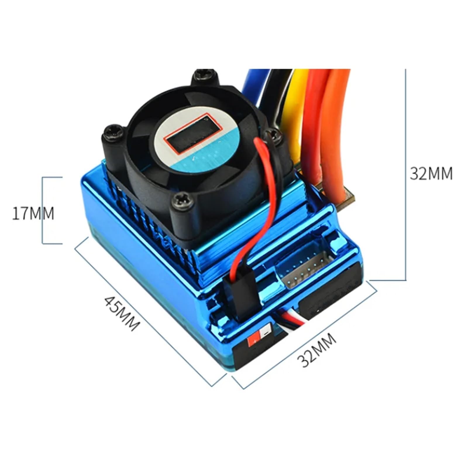 Per 120A Sensored Brushless ESC Regolatore Di Velocità Elettrico RC Car Crawler Parti Riparazione Modello Ricambio Accessorio Modificato Ricambi RC