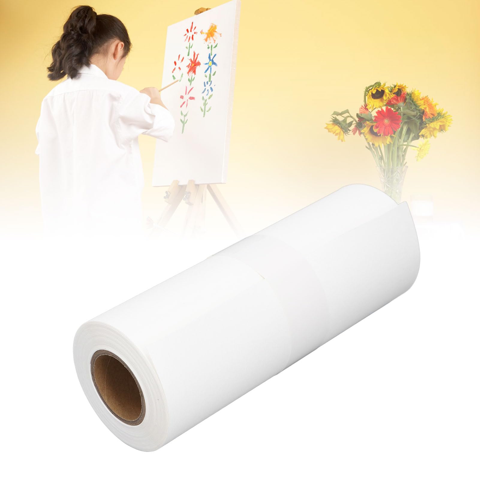 Amazon.co.jp: 水彩紙ロール 10m 長さ、大型水彩紙、アクティビティ