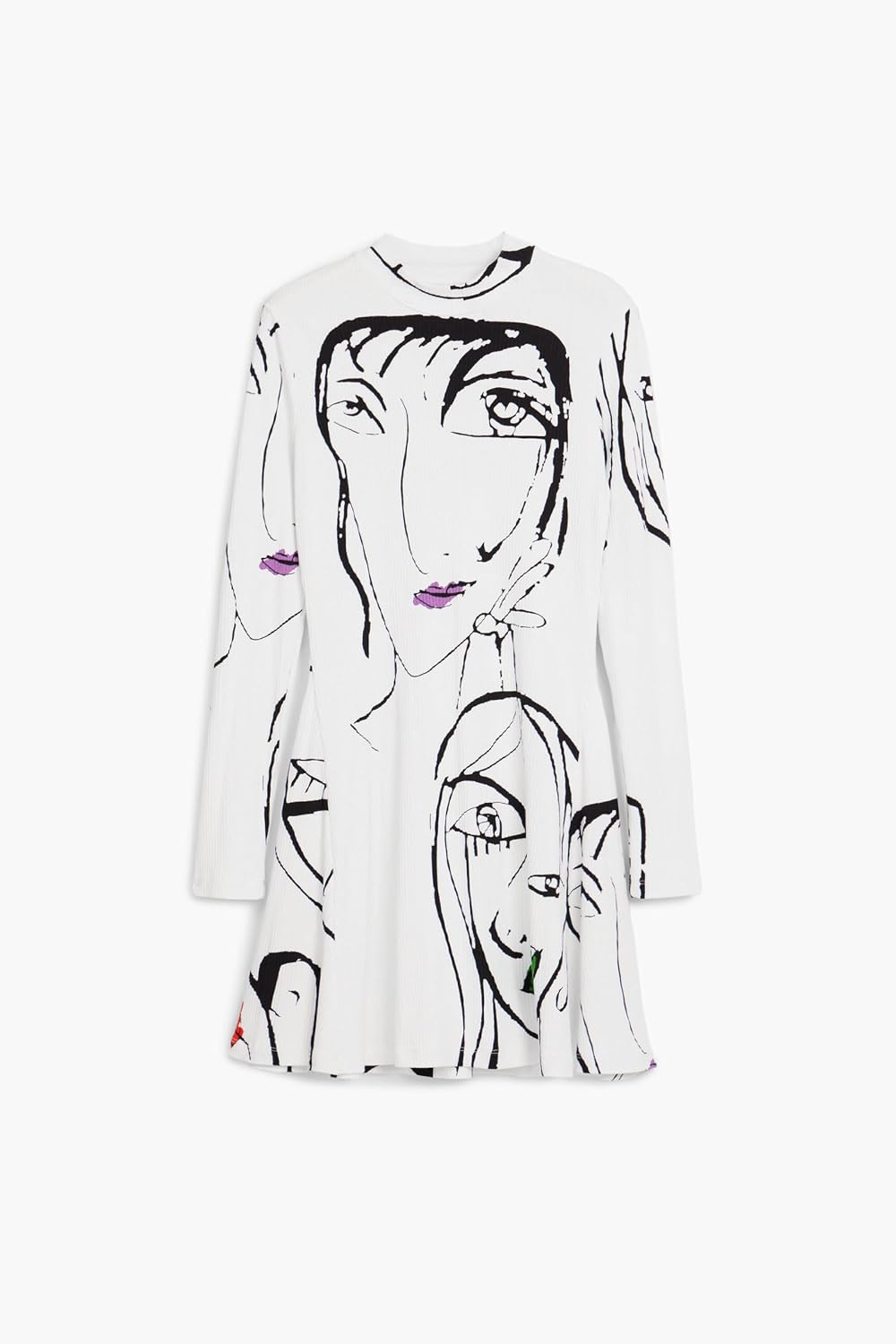 Desigual Women's Woman Knit Dress Long Sleeve