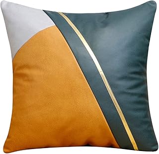 CAIDAI&YL Housse de Coussin Style Nordique simplicité taie d'oreiller décorative canapé décor à la Maison géométrique épissage taie d'oreiller Nouveau, 3,45x45 cm