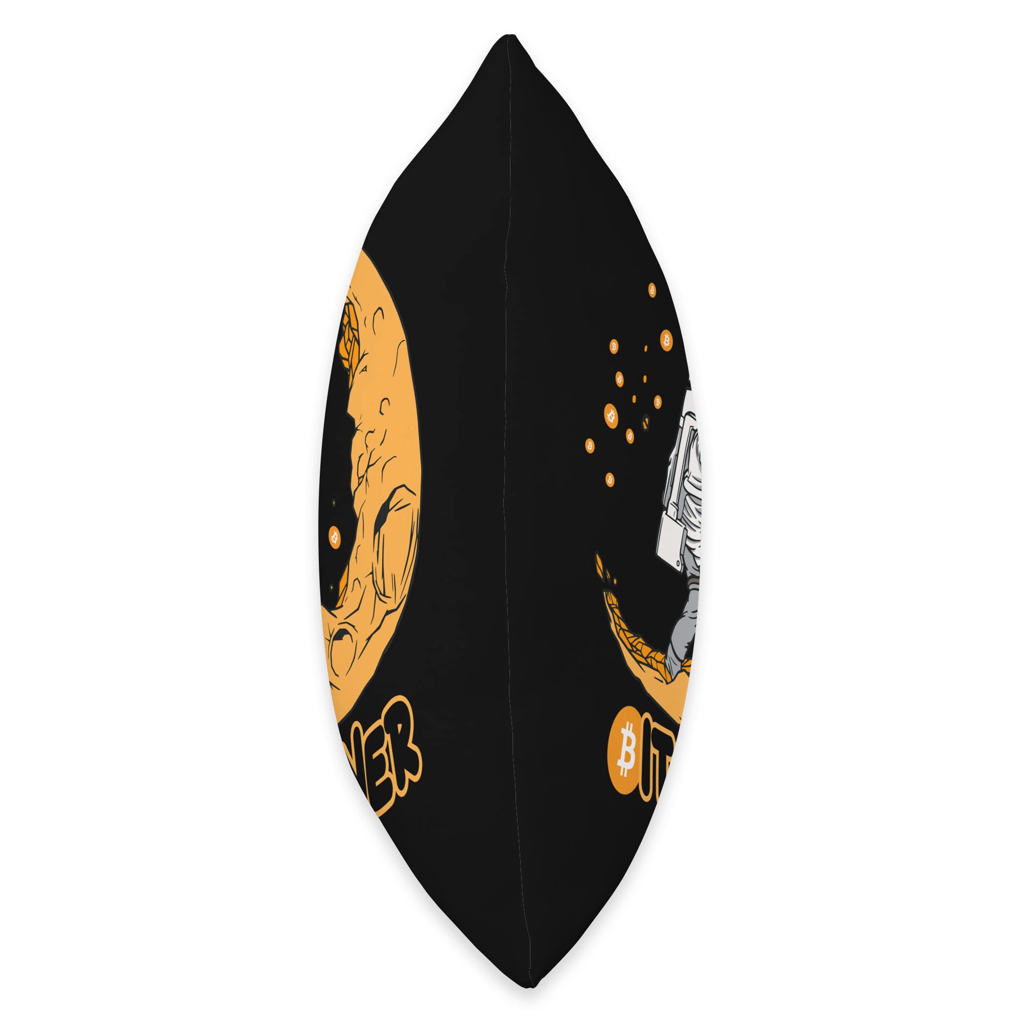 Amazon.com: Bitcoin Miner Funny Bitcoin Mining The Moon BTC Mining Throw  Pillow : Home & Kitchen