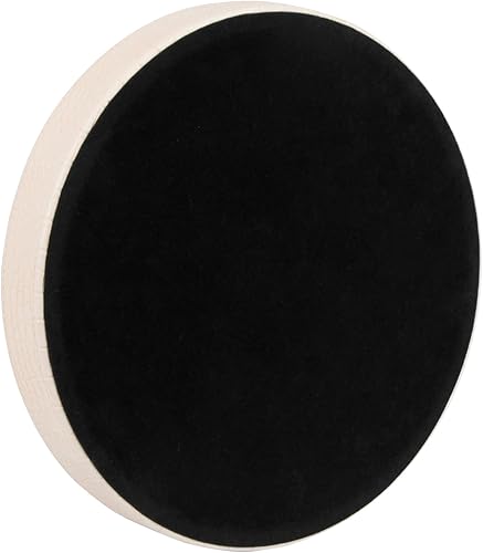 Miniatura 8 de HofferRuffer Bandeja redonda de piel sintética, bandeja decorativa de piel de cocodrilo vegano, bandeja de alimentos para almacenamiento de bebidas,