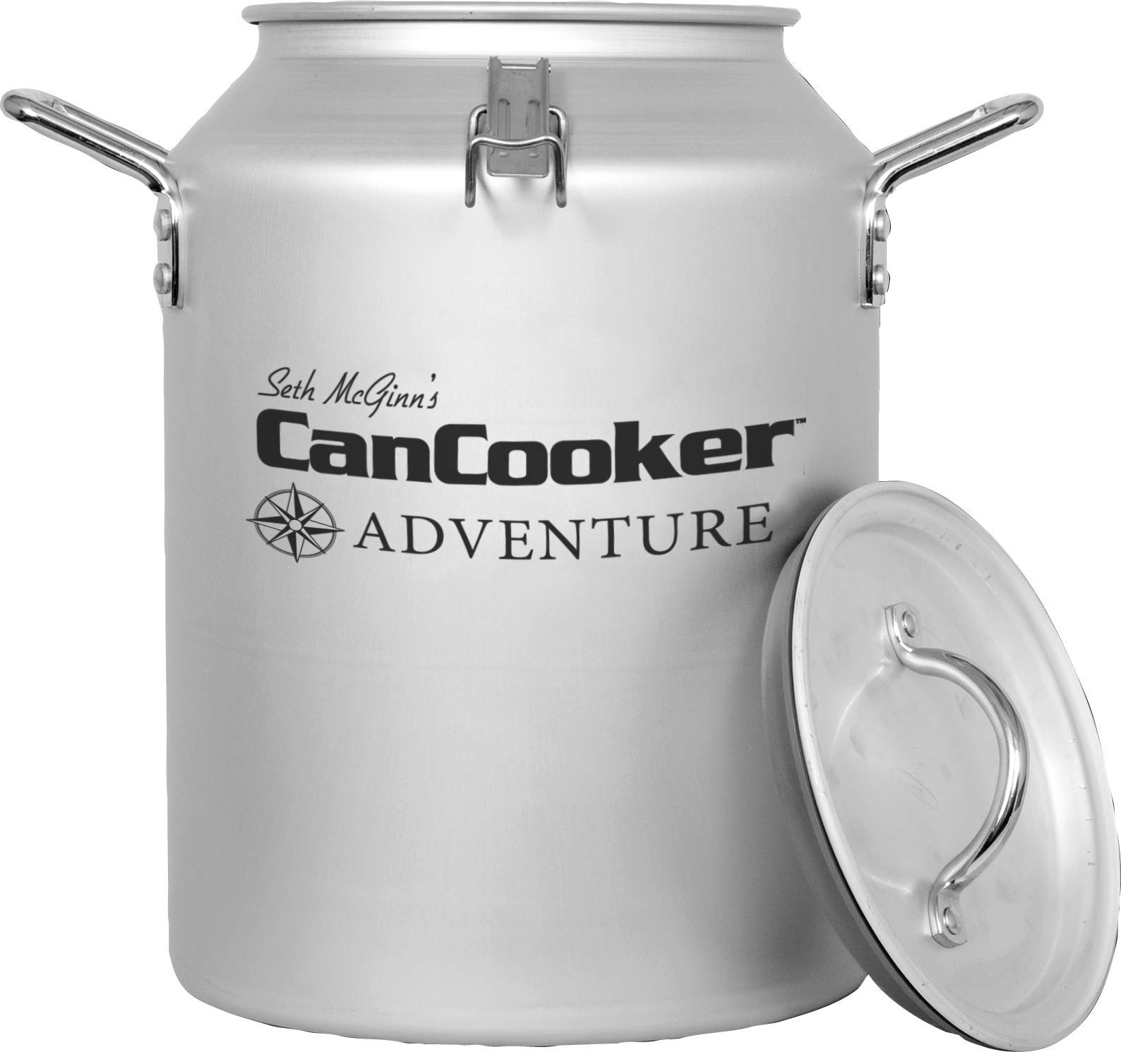 CanCooker Portable Steam Cooker & Food Steamer for Campfire Cooking, Travel, RV & Tailgating | Includes Steamer for Cooking, Lid, Travel Bag & Recipe Book