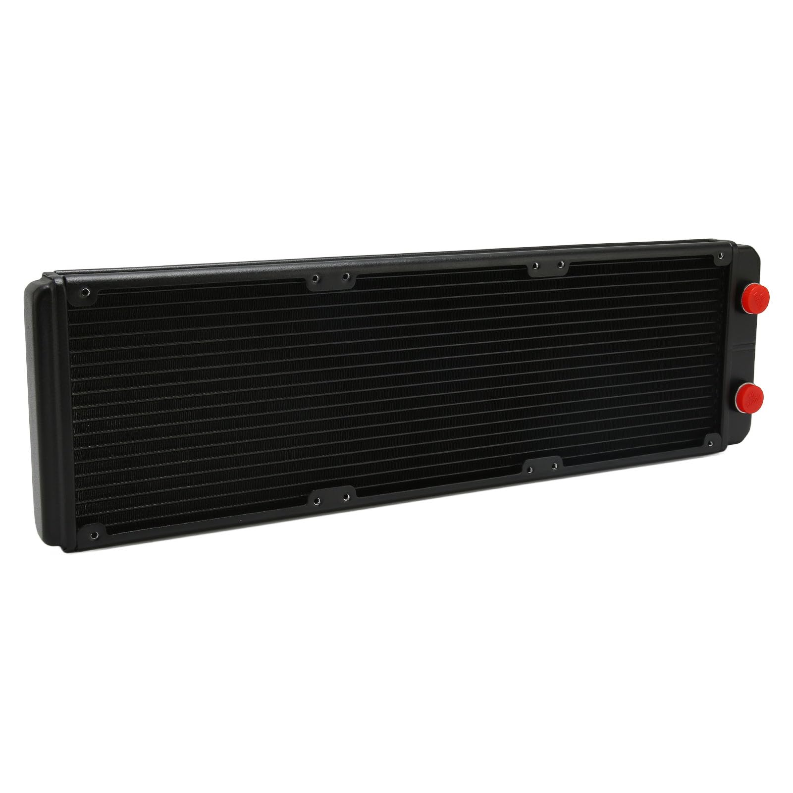 Radiatore di Raffreddamento Ad Acqua Tubo di Rame Ad Alta densità Efficiente Dissipazione del Calore per Computer di Raffreddamento a Liquido Fai-da-te 399x119x27mm